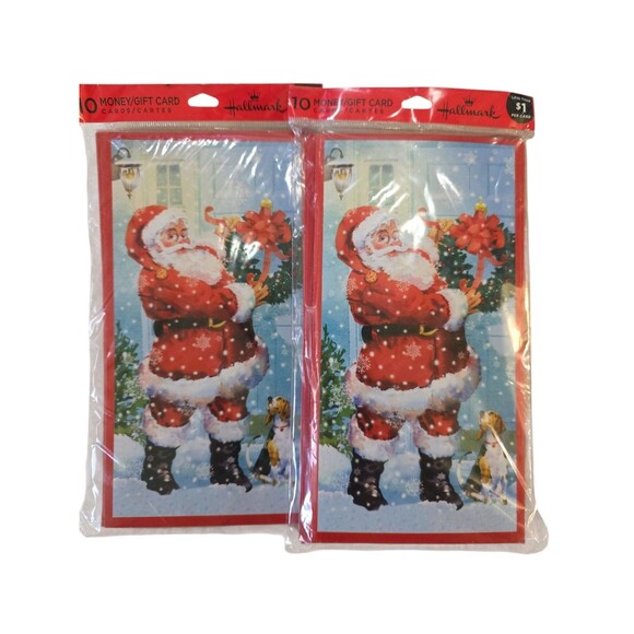 Hallmark Christmas Cards Santa Packs - Picture 1 of 2